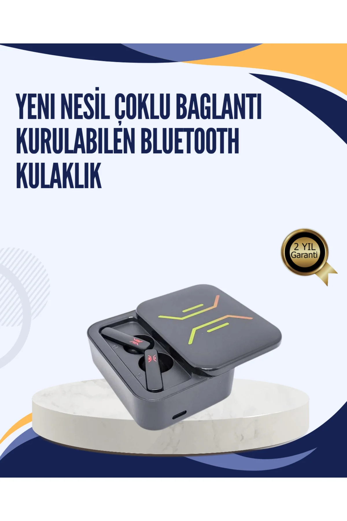 Bluetooth V5.0 Tws Kulaklık – 3 Saat Kesintisiz Kullanım