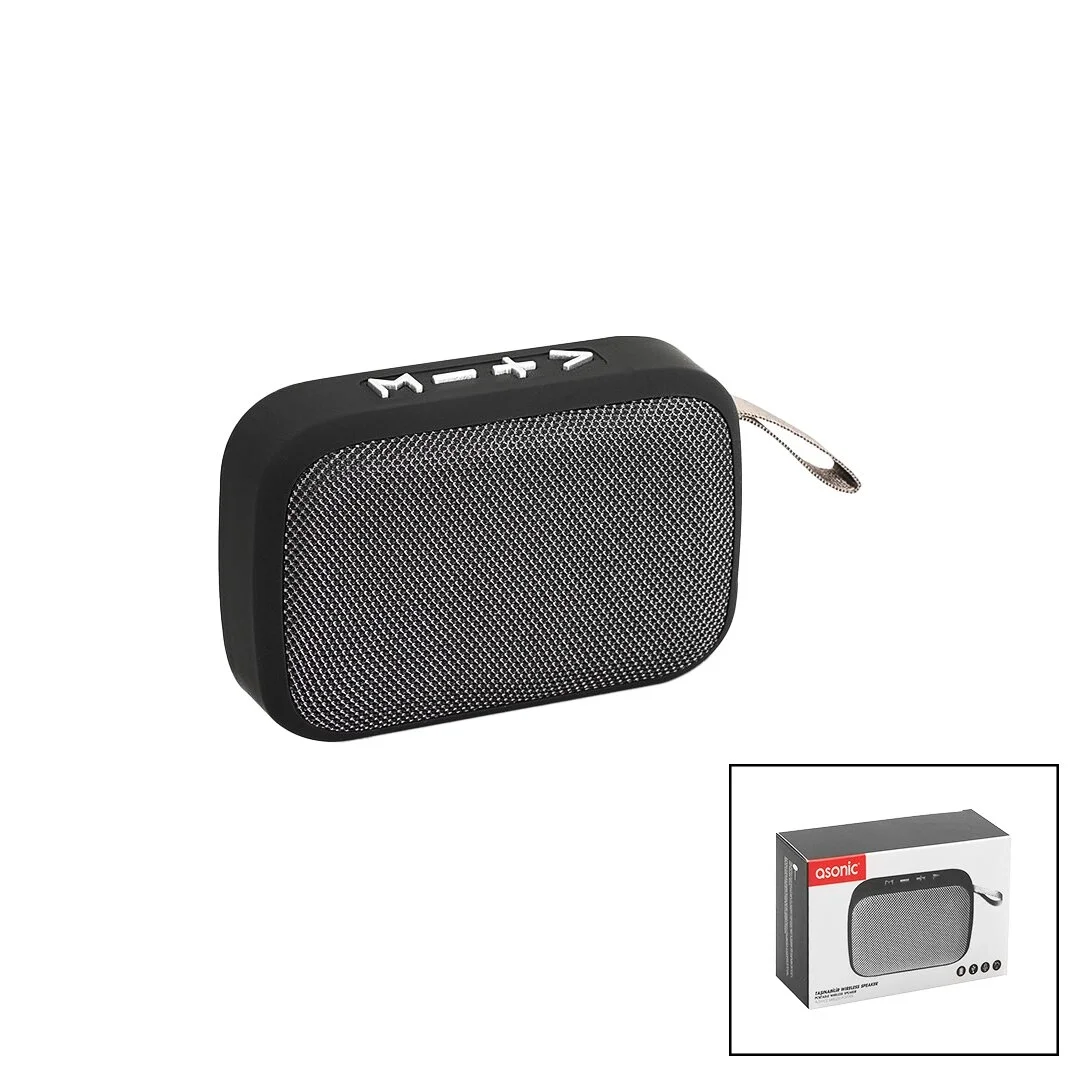 Bluetooth Wireless  Mini  Hoparlör Speaker  Usb Şarjlı   3w  300mah Pil - Mikrofon - Kart Girişi As-02 Bx40 Fiyatı, Yorumları ve Özellikleri