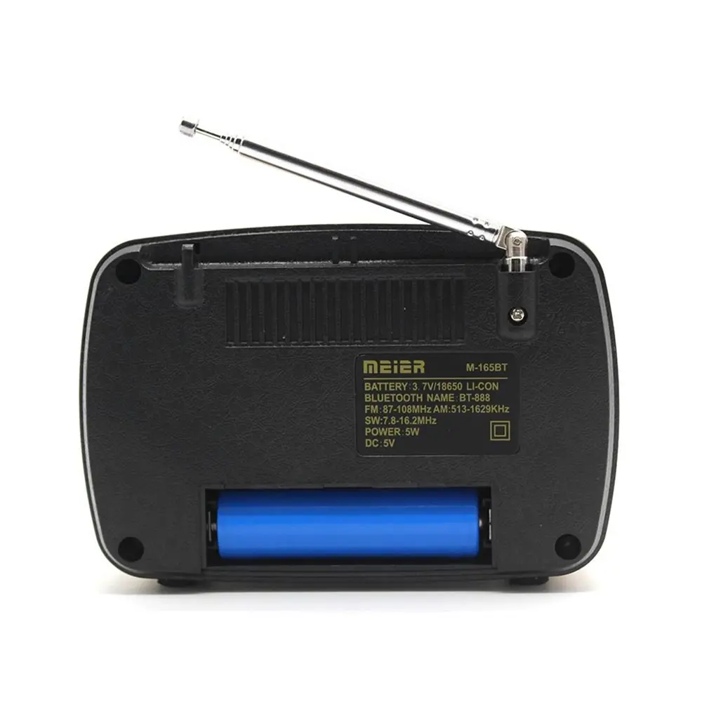 Bluetooth&amp;apos;lu Vintage Tasarımlı Nosataljik Radyo (4741)