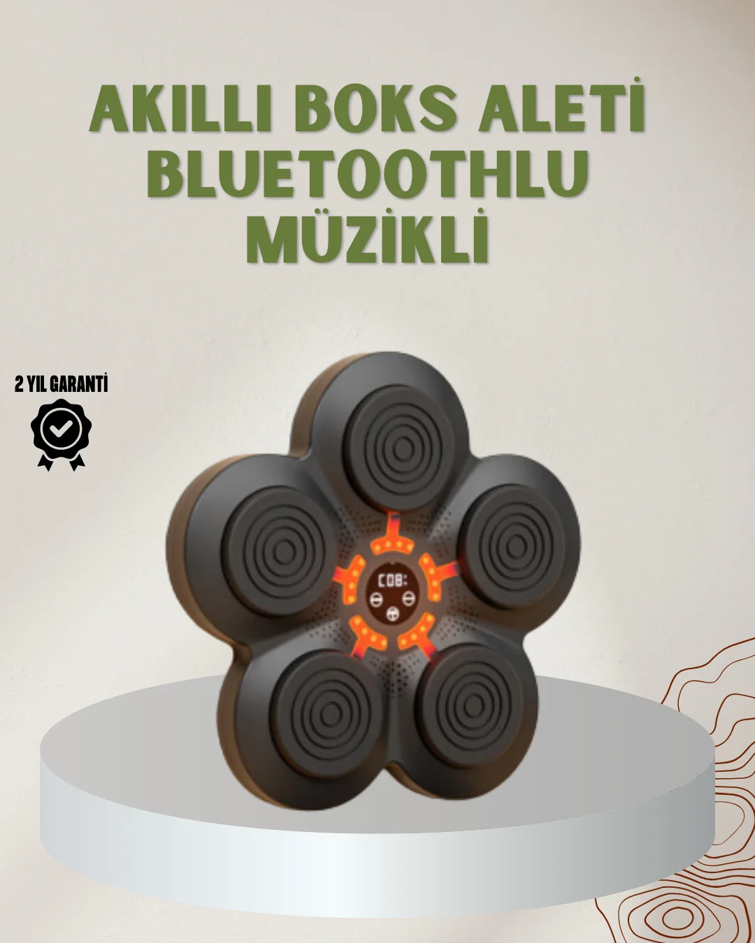 Bluetoothlu Akıllı Boks Antrenman Cihazı Işıklı Hedefli Kardiyo ve Fitness Aleti Fiyatı, Yorumları ve Özellikleri