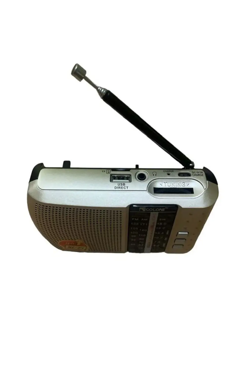 Bluetoothlu Fm Radyo Usb Tf Kart Şarjlı Cep Radyosu Icf8bt