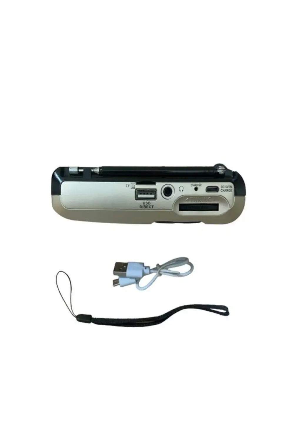 Bluetoothlu Fm Radyo Usb Tf Kart Şarjlı Cep Radyosu Icf8bt