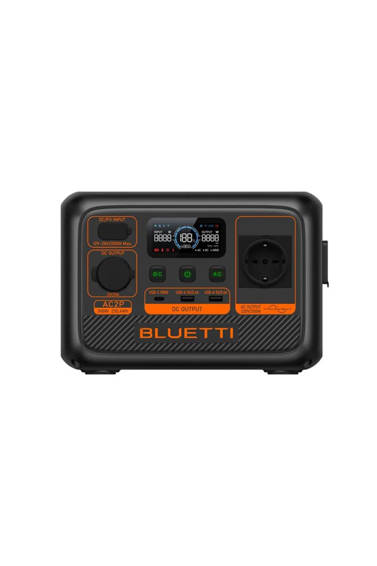 Bluetti Ac2P 300W 230,4Wh Taşinabilir Güç İstasyonu