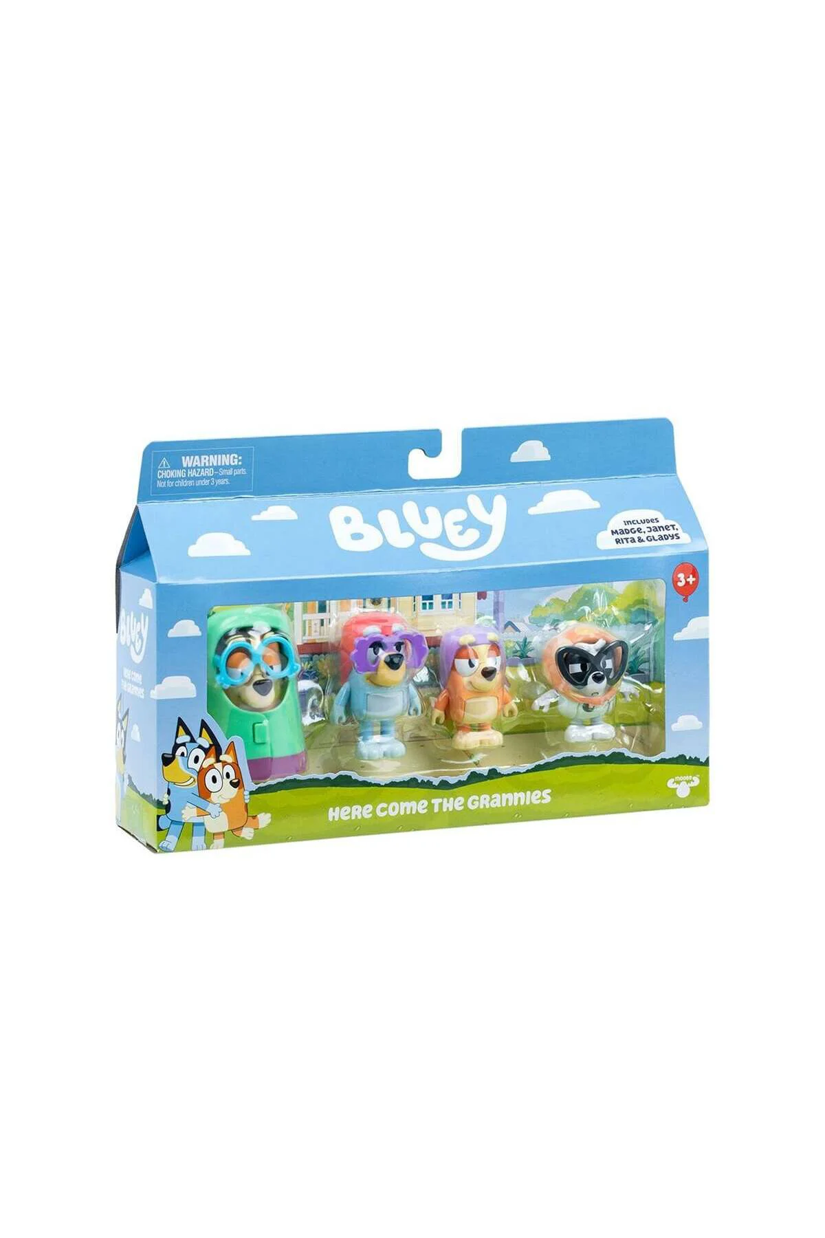 BLUEY 19201 Bluey 4lü Figür Seti Asorti BLUEY 19201 Bluey 4lü Figür Seti Asorti