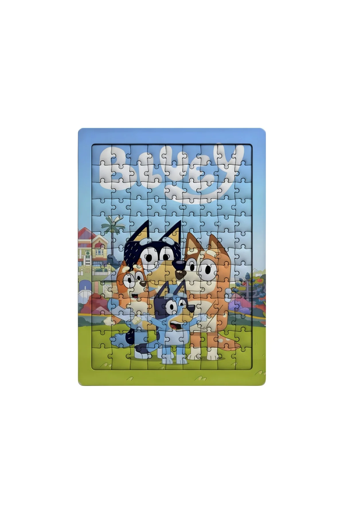 Bluey 99 Parça Ayaklı Puzzle – Dekoratif Çocuk Yapbozu 0127