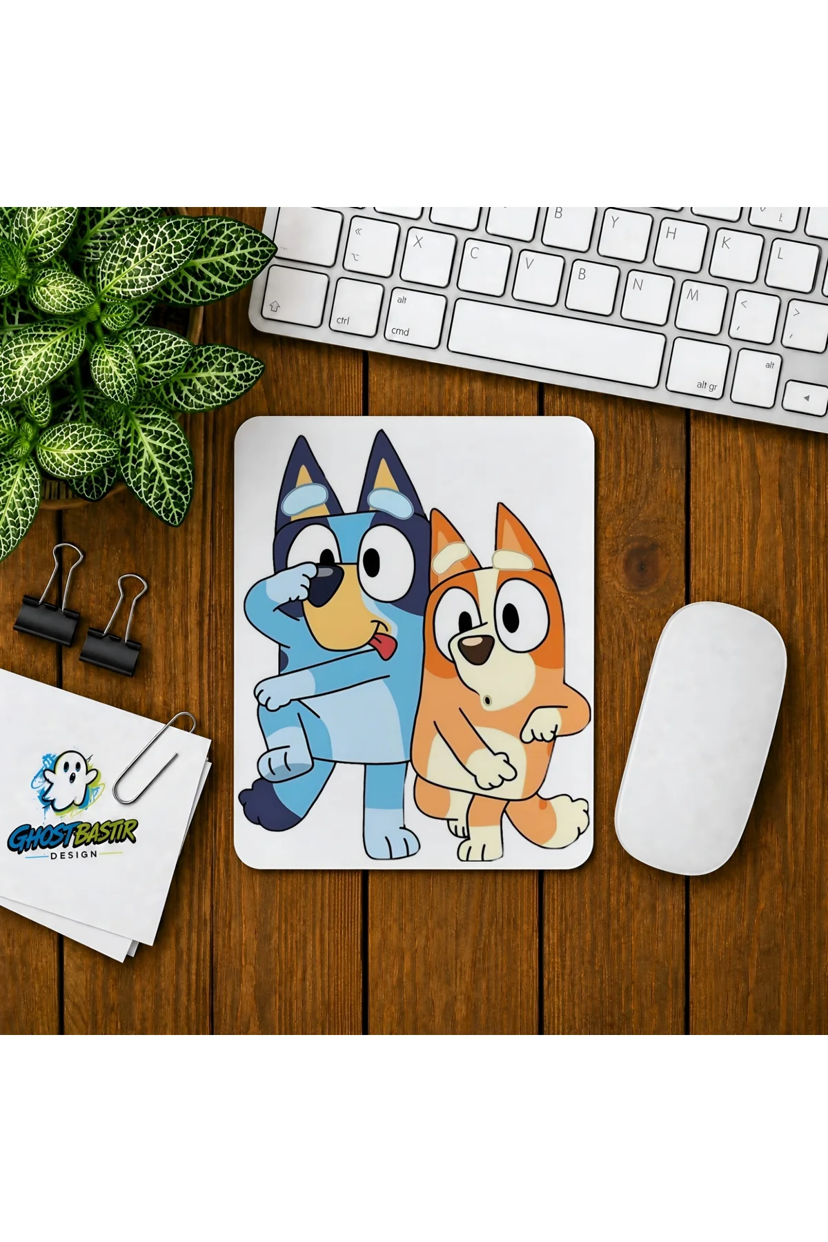 Bluey Baskılı Oyuncu Mousepad 032