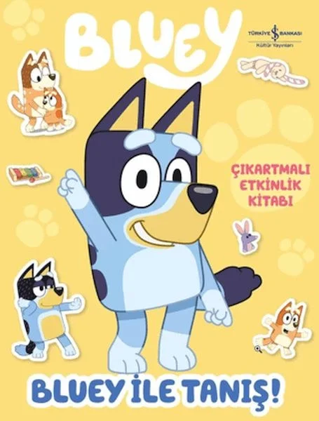 Bluey İle Tanış - Çıkartmalı Etkinlik Kitabı Fiyatı, Yorumları ve Özellikleri