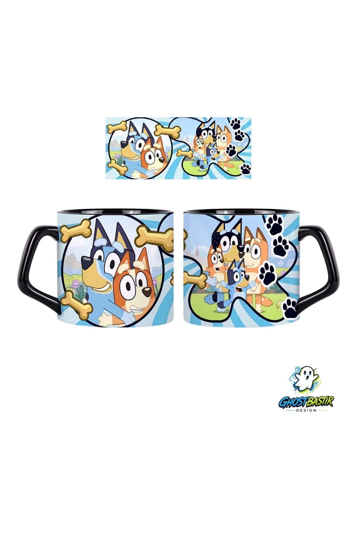 Bluey ve Bingo Kupa Bardak | Tek Adet 0934
