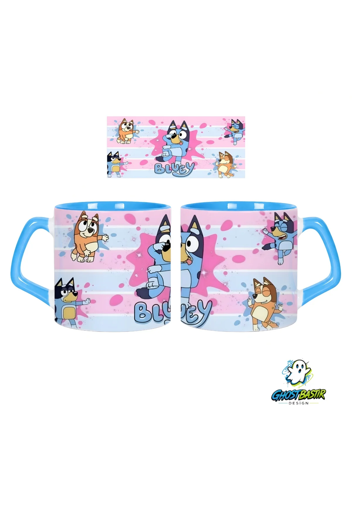 Bluey ve Bingo Kupa Bardak | Tek Adet 0938