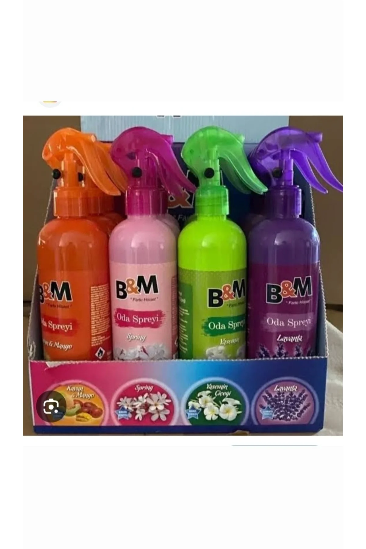 BM oda spreyi 350 4 çeşitten biri