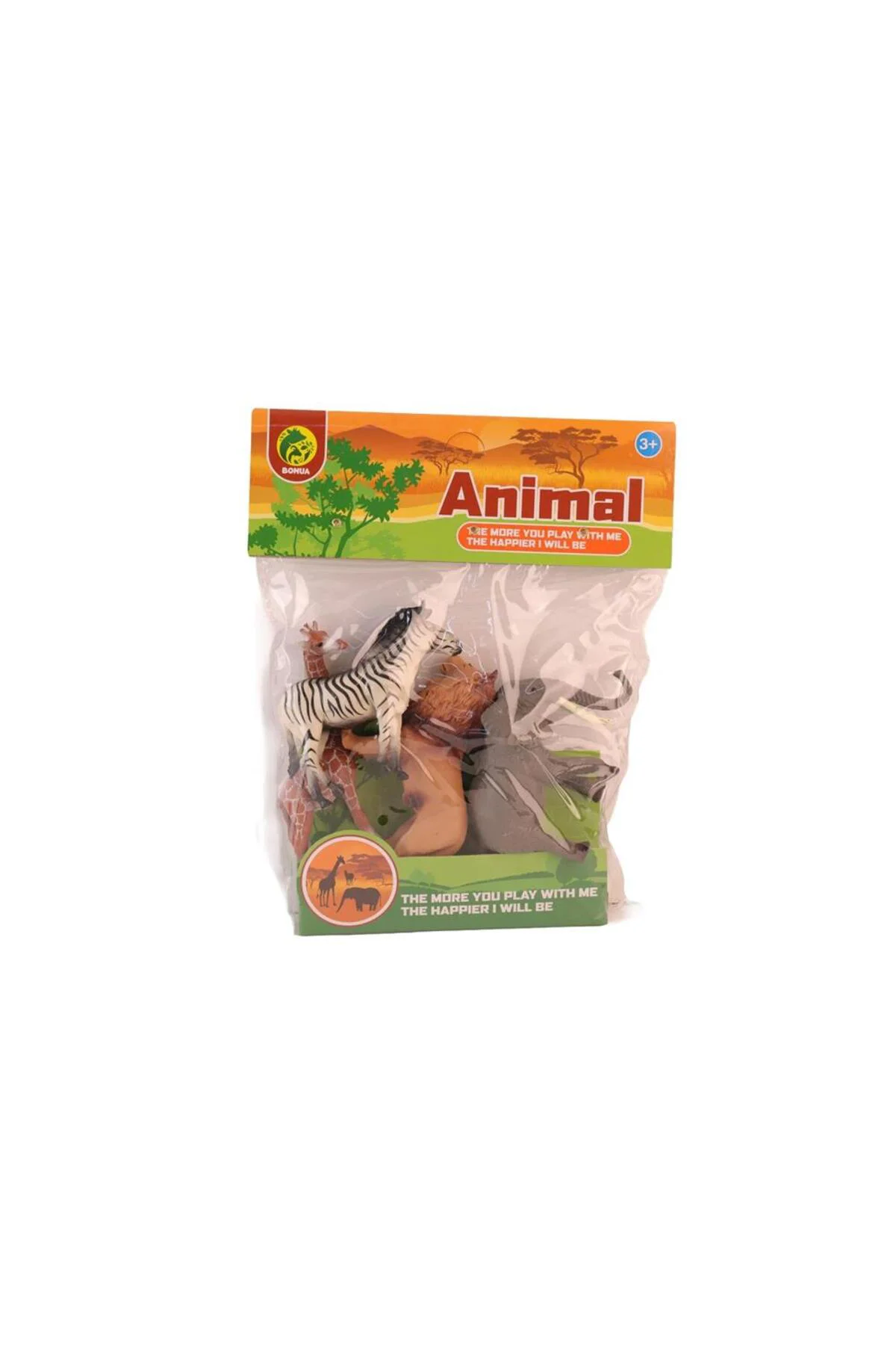 BMA-13 PVC PAKETTE DÖRTLÜ VAHŞİ HAYVANLAR -KİD