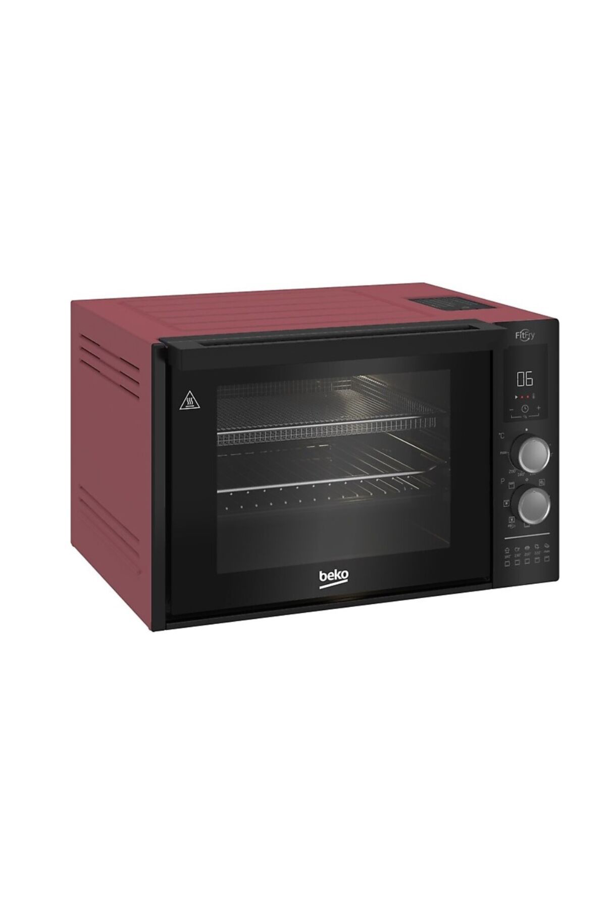 Beko Bmf 30 Qbk Af 30 Lt Bordo Mini Firin