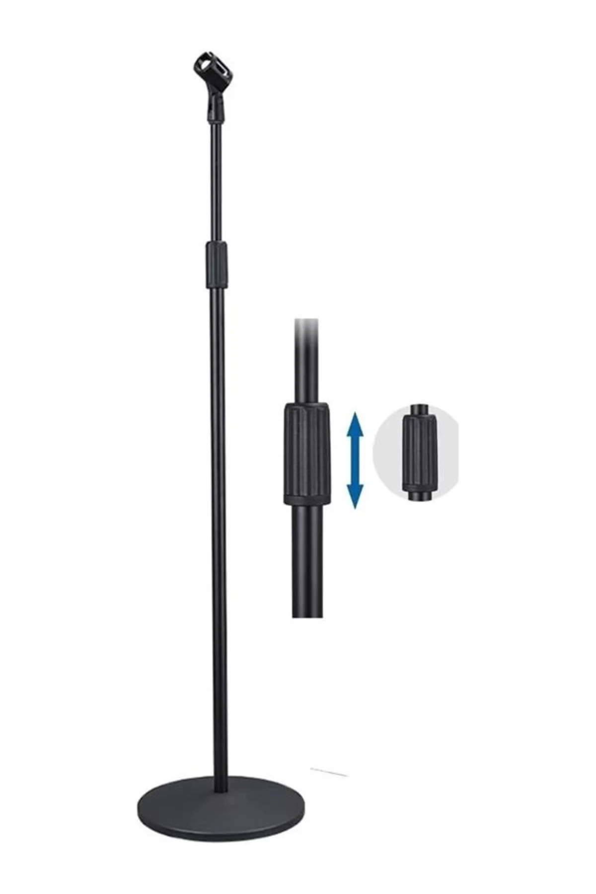 BMS-01 Profesyonel Boy Mikrofon Sehpası Standı (90-180 cm)