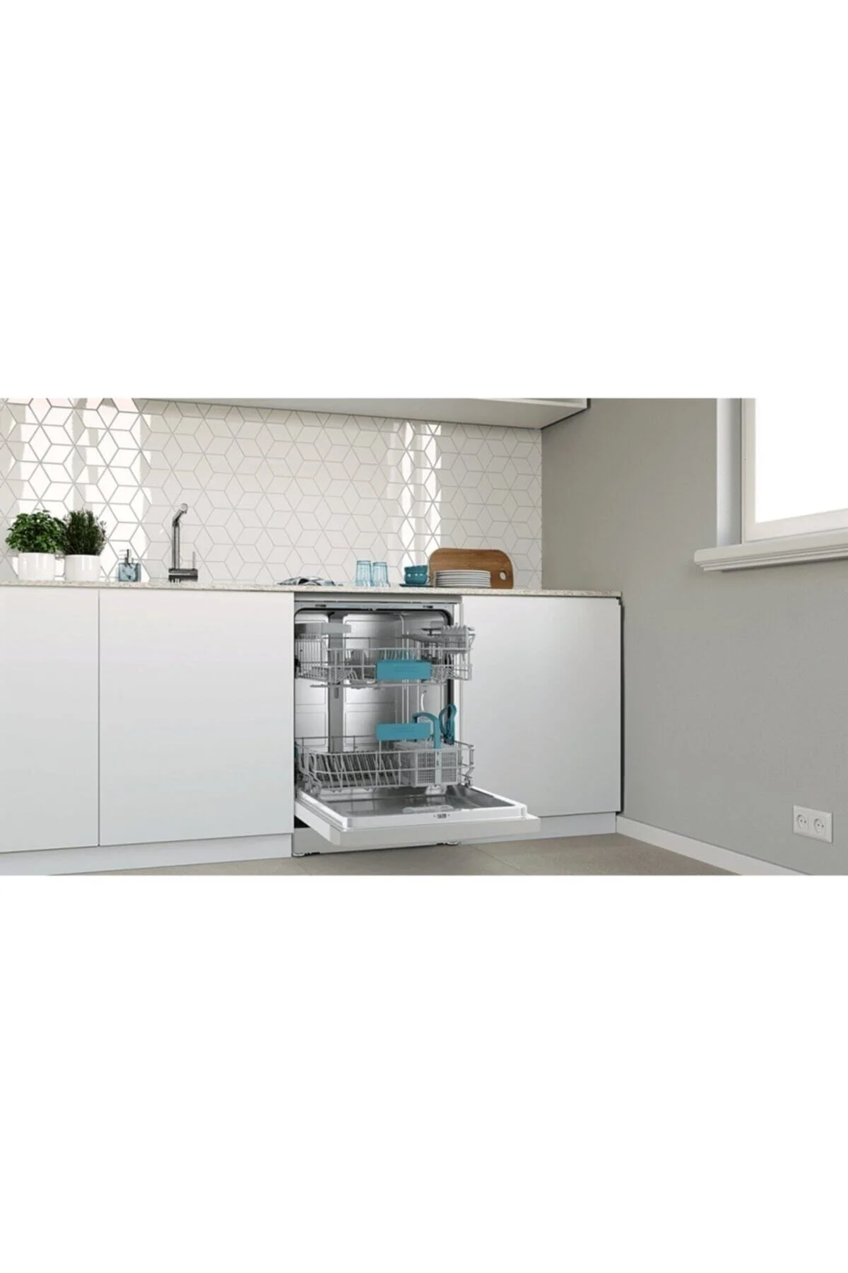 Bms681v1 C Enerji Sınıfı 6 Programlı 12 Kişilik Bulaşık Makinesi