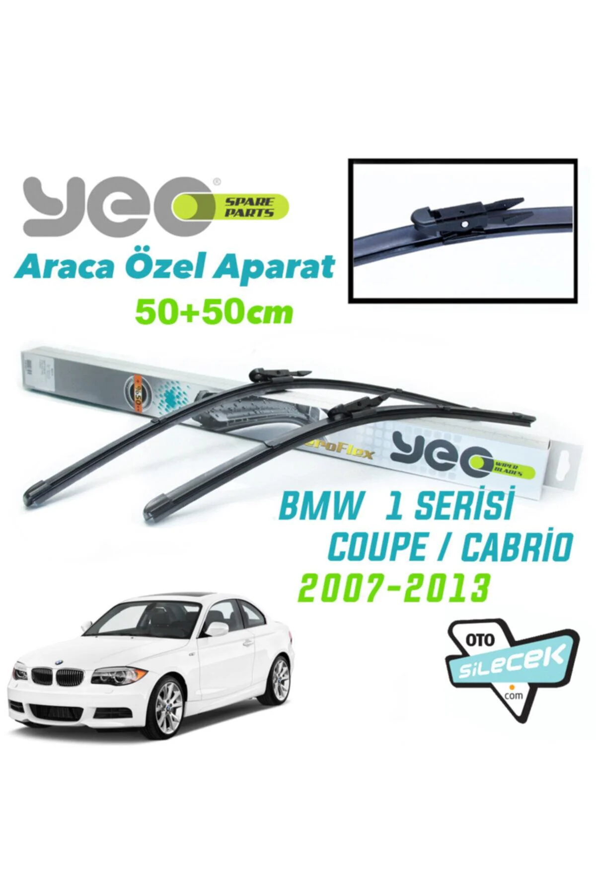 Bmw 1 Serisi Coupe / Cabrio Silecek Takımı 2007-2013