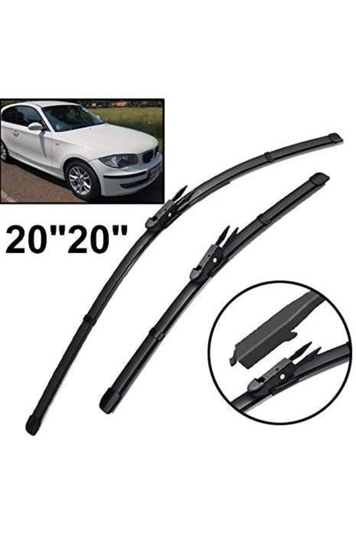 Bmw 1 Serisi E81 E87 Ön Ve Arka Silecek Süpürgesi 2004--2011