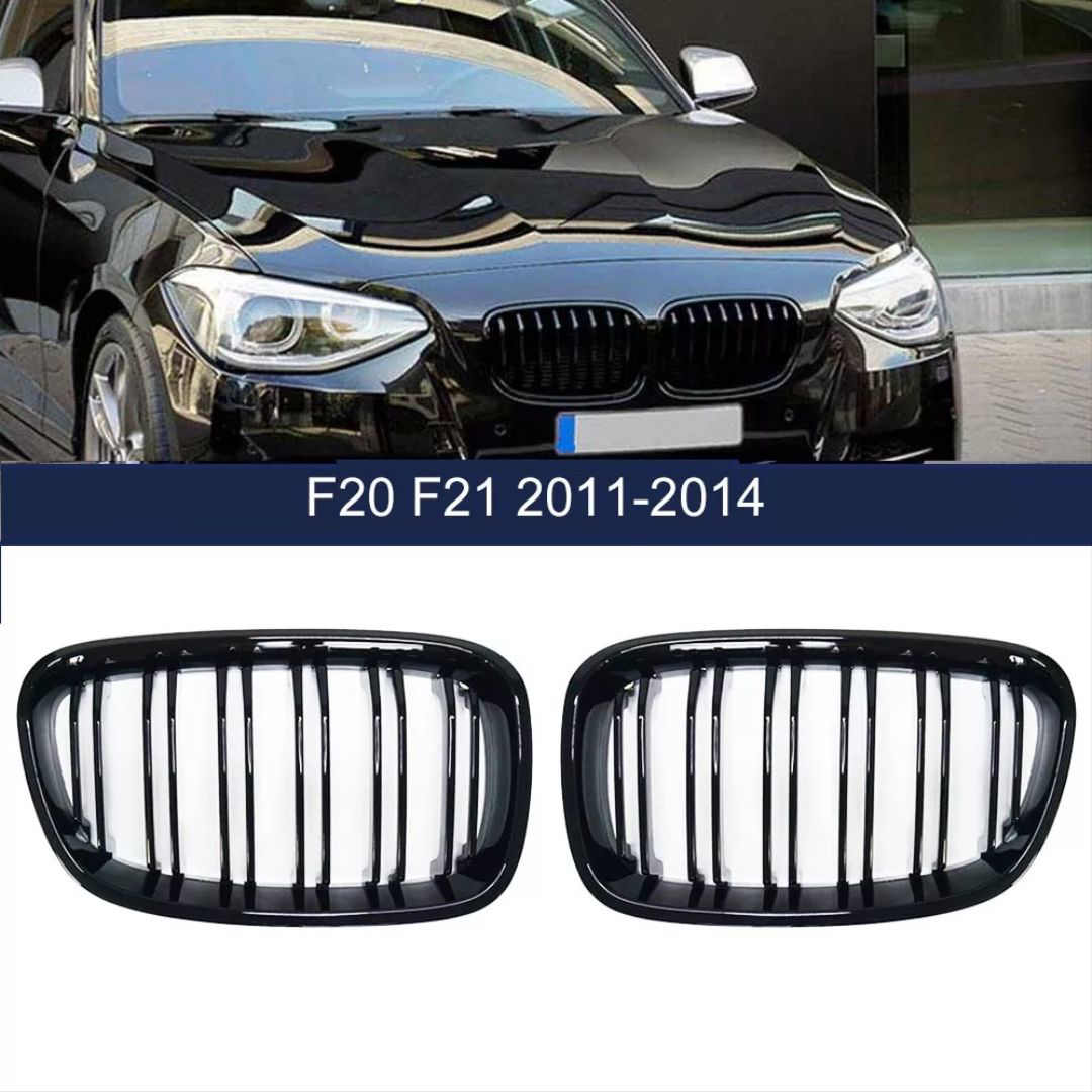 Drs Tuning Bmw 1 Uyumlu Serisi F20 2011-2015 M Böbrek Çift Cizgi Panjur Pian