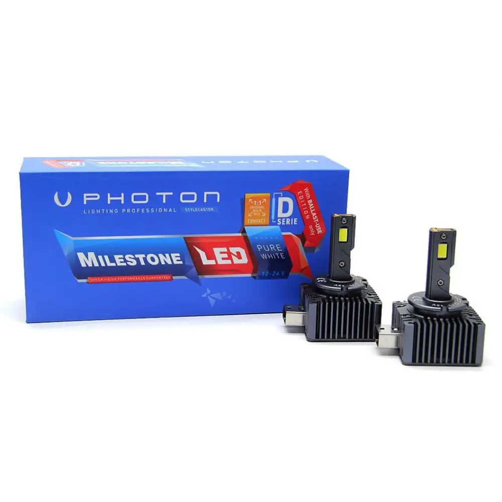 BMW 3 Series 2007-2014 ile uyumlu Photon Milestone D1S LED 6000 K BMW 3 Series 2007-2014 ile uyumlu Photon Milestone D1S LED 6000 K