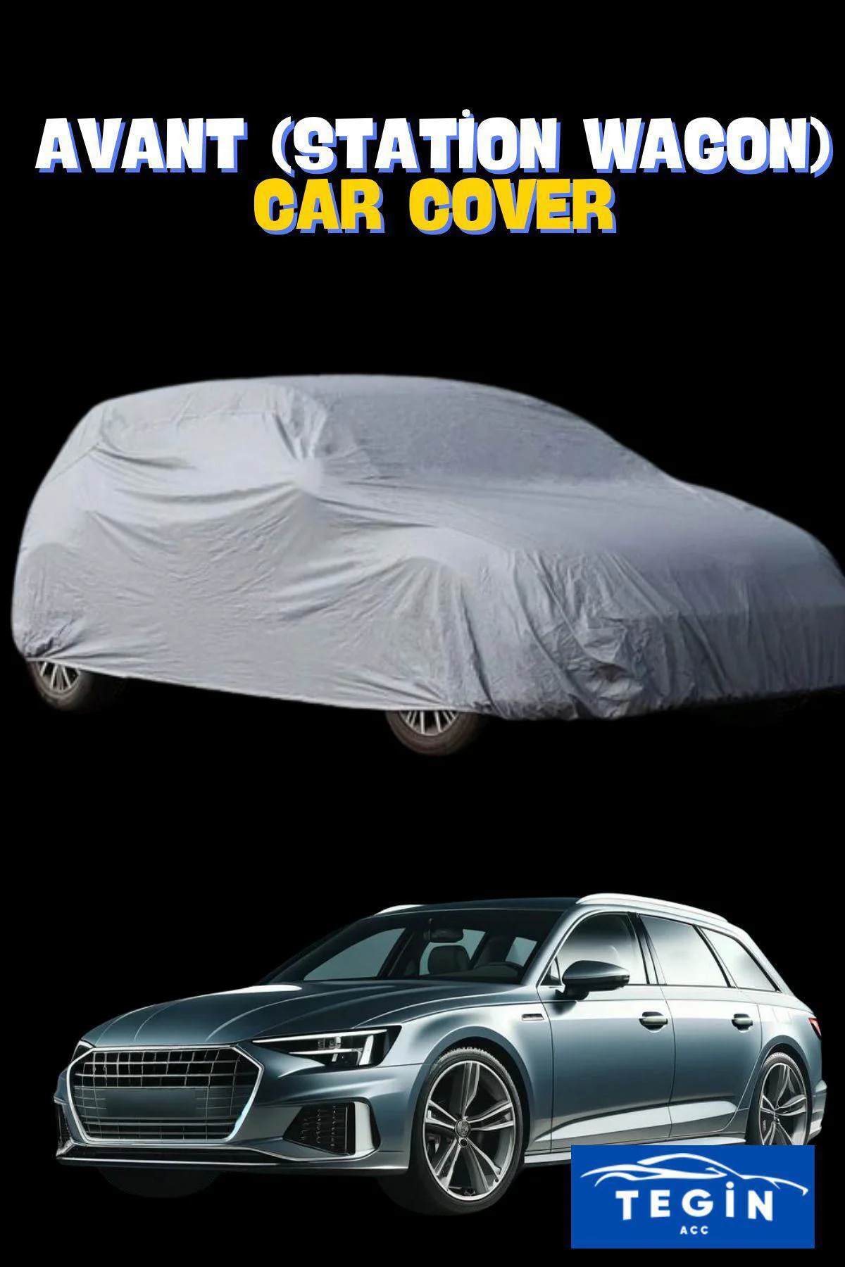 BMW 3 Serisi 1990 - 1998 Touring (Station Wagon) Uyumlu SolarBlock Araba Brandası Örtüsü