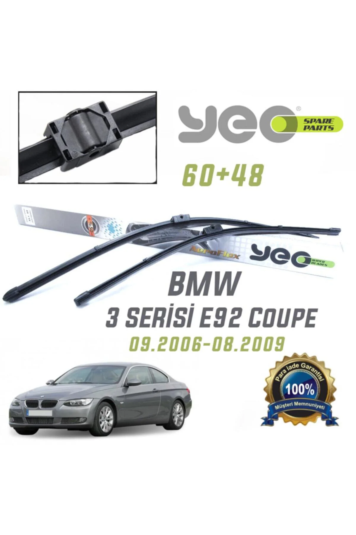 Bmw 3 Serisi Coupe / Cabrio (e92 / E93) Silecek Takımı 2006-2009 Fiyatı, Yorumları ve Özellikleri