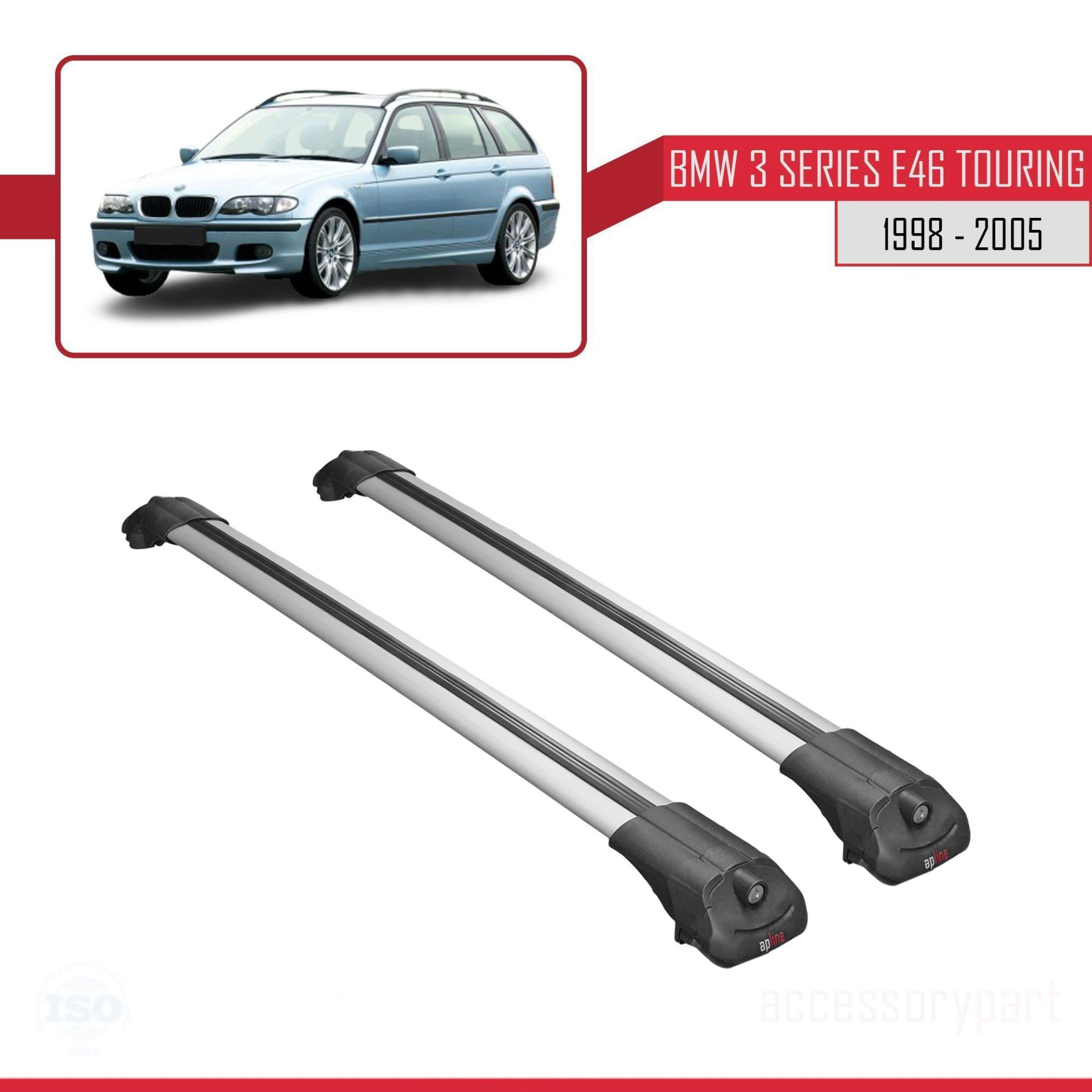 BMW 3 Serisi için ESTATE - TOURING (E46) 1998-2005 Arası ile uyum