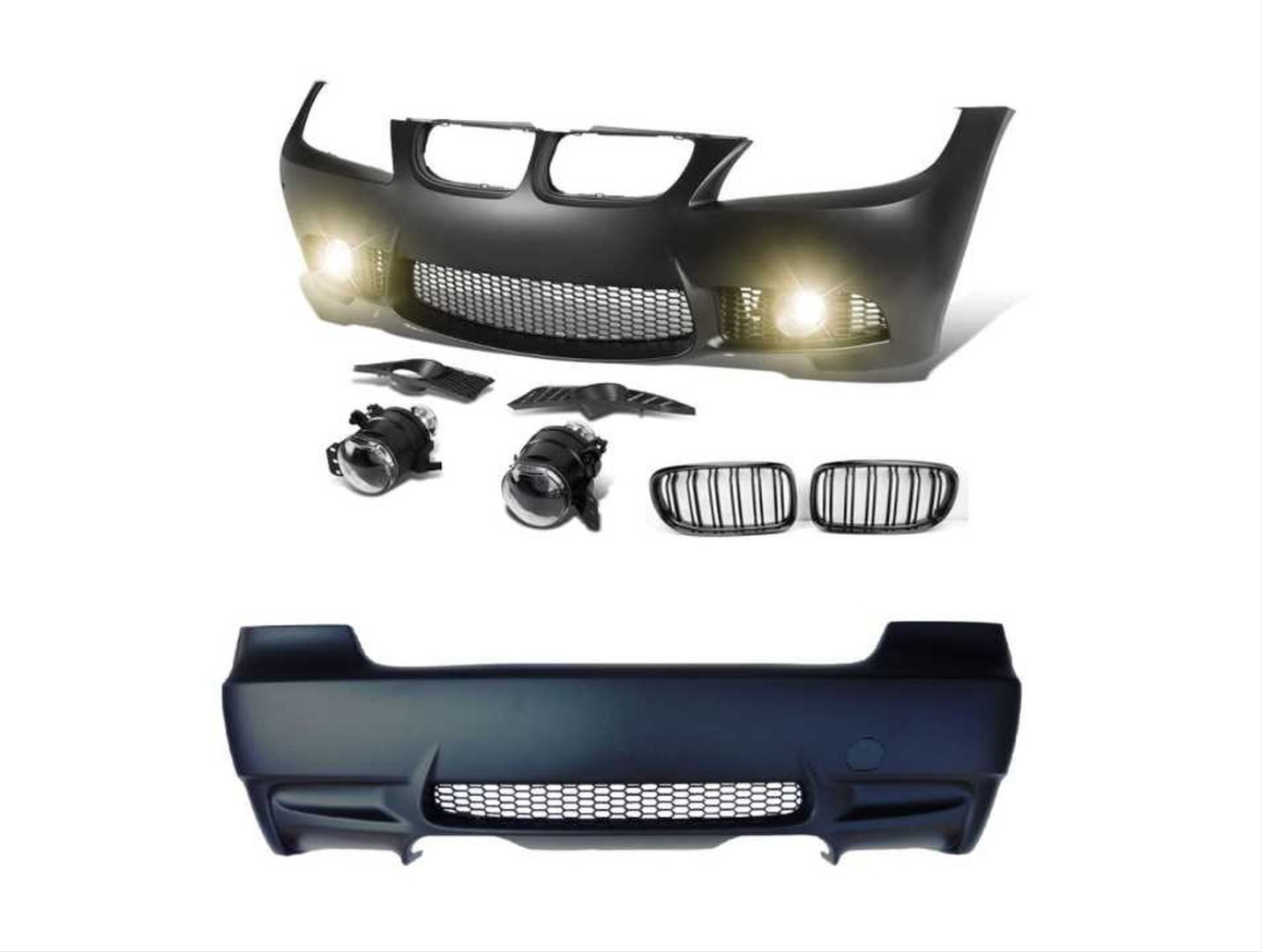 Bmw 3 Uyumlu Serisi E90 Lci 2009-2011 M3 Body Kit ( Ön-Arka Tampo