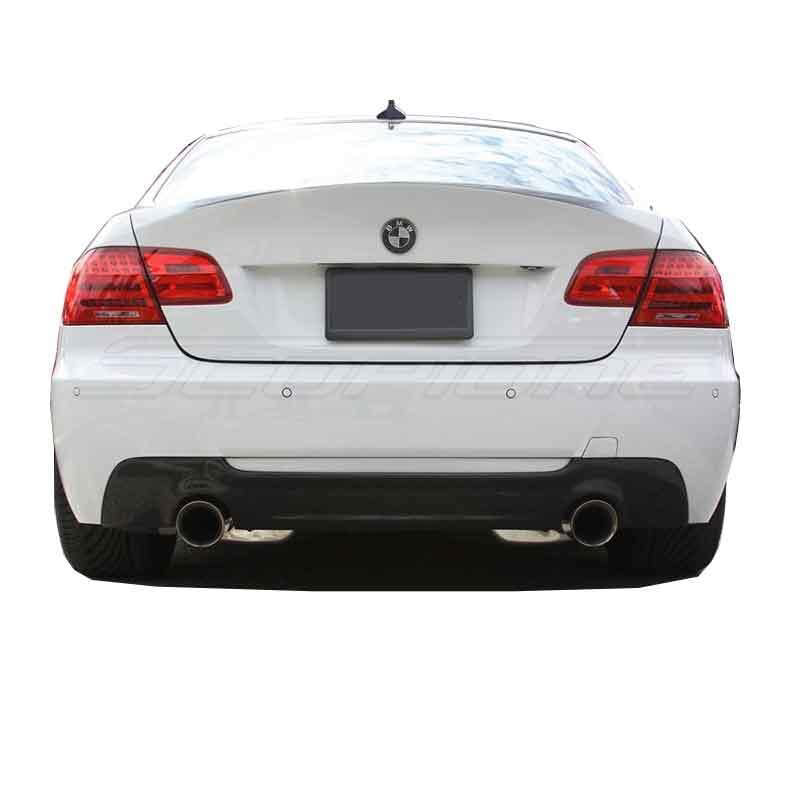 Bmw 3 Uyumlu Serisi E92 E93 3,35 Arka Tampon Eki - Difüzör (Plast