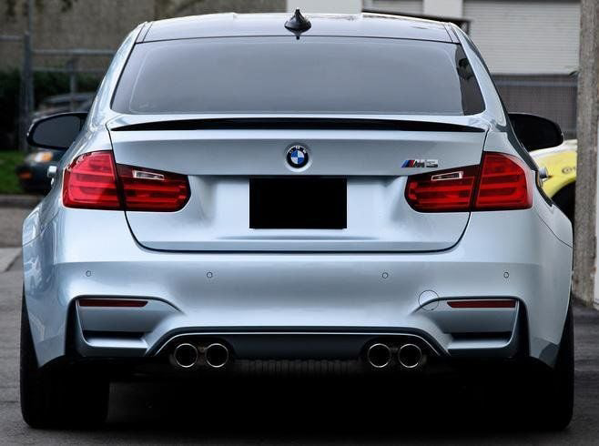 Bmw 3 Uyumlu Serisi F30-F80 M Performance Spoiler (Plastik) (2012
