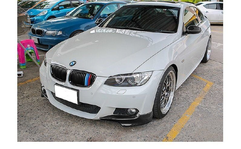 Bmw 3 Uyumlu Serisi E92 Ön Tampon Flap Piano Black Vakum 2007 - 2