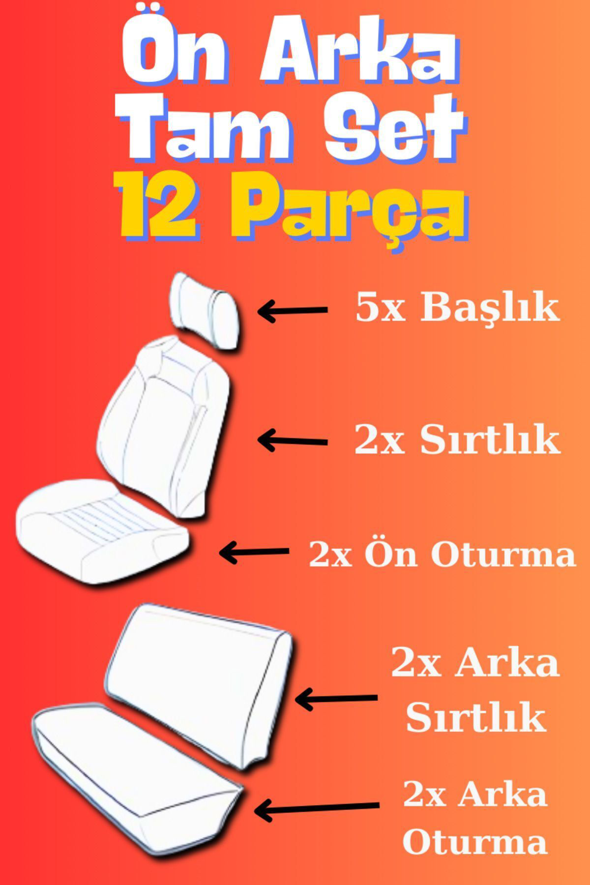 Bmw 3.16-3.18 Hr-Sedan 1993-2000 Uyumlu Outdor Temalı Koltuk Kılı