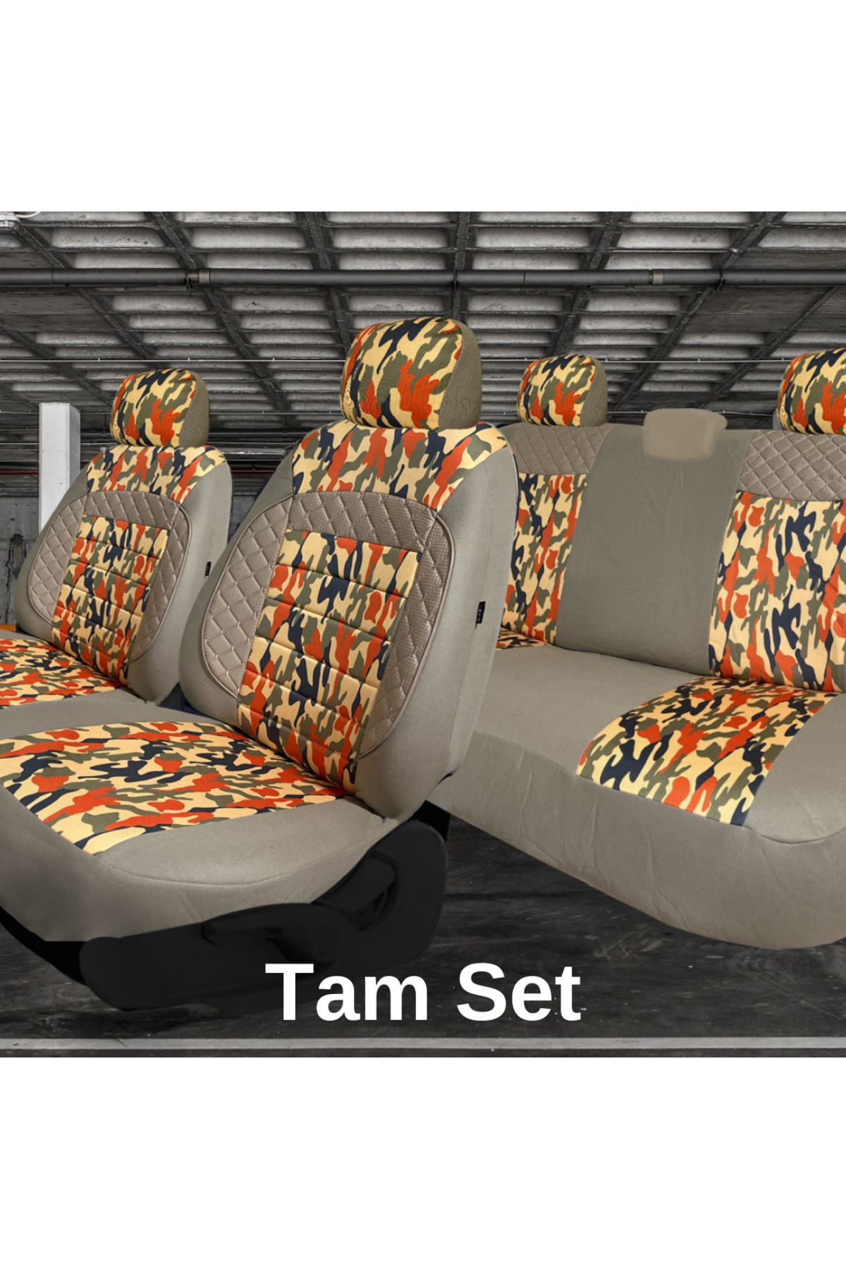 Bmw 3.16-3.18 Hr-Sedan 1993-2000 Uyumlu Outdor Temalı Koltuk Kılı