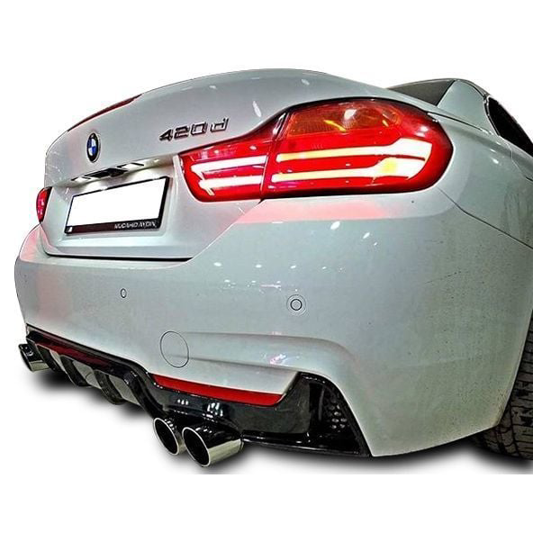 Bmw 4 Uyumlu Serisi F32 F33 F36 M-Performance Sağ-Sol Cift Çıkış Bmw 4 Uyumlu Serisi F32 F33 F36 M-Performance Sağ-Sol Cift Çıkış