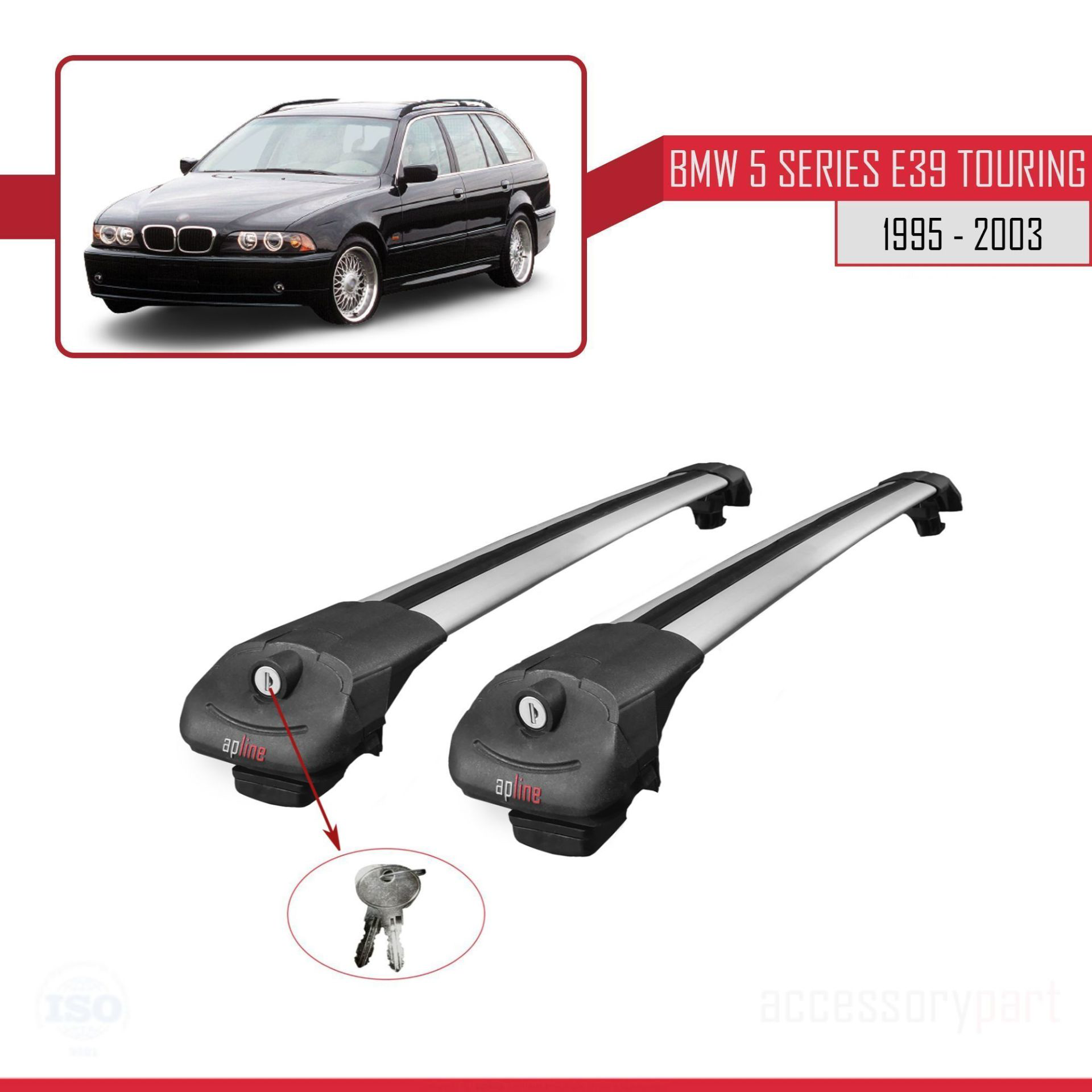 BMW 5 Serisi (E39) TOURING 1995-2003 Arası ile uyumlu ACE-1 Ara A