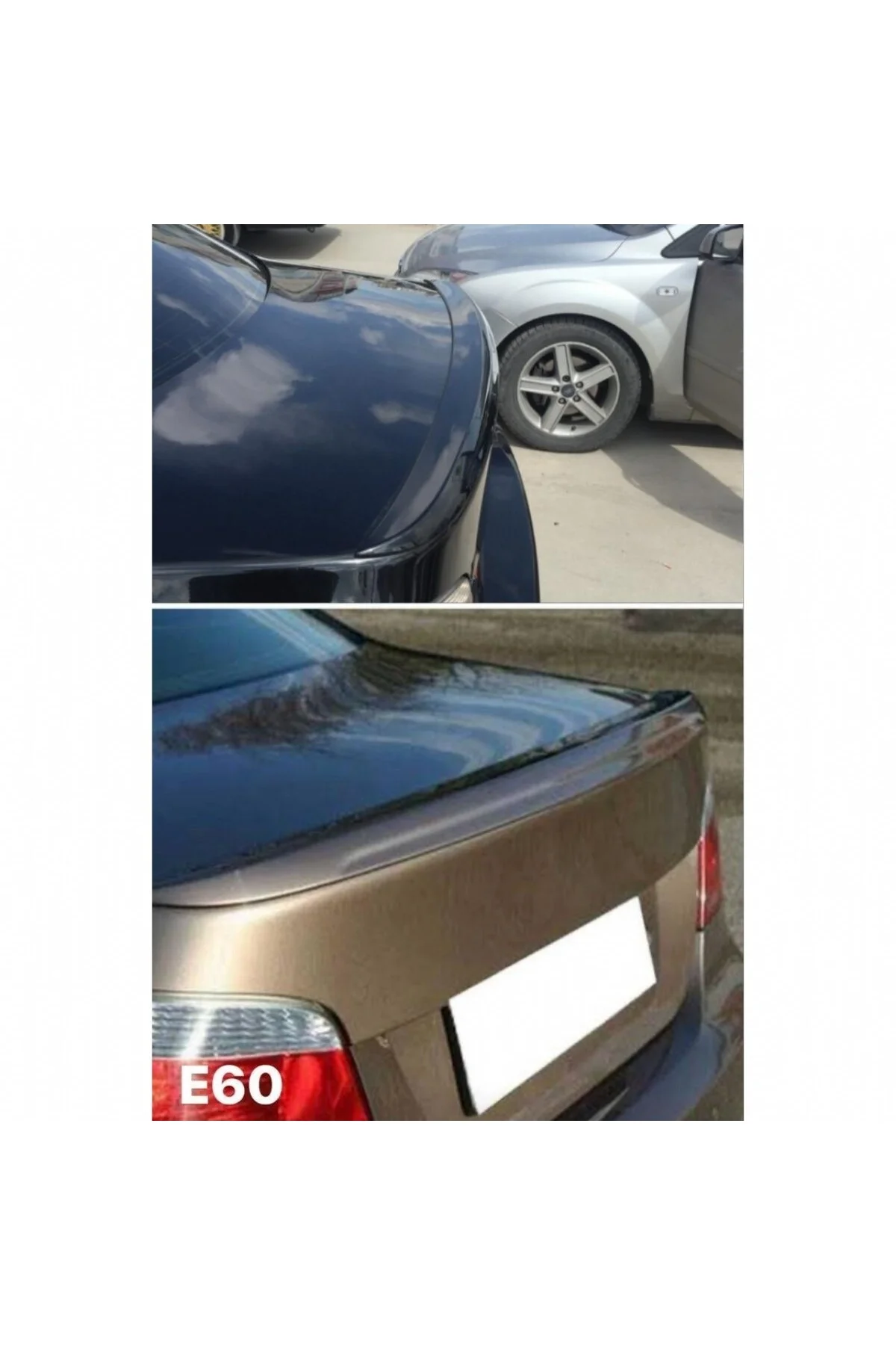 BMW 5 SERİSİ E60 ASTARLI PLASTİK SPOİLER