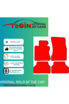 Bmw 5 Serisi E60 2004-2010 Prime Sarı Halı Gri Kenar Halı Paspas