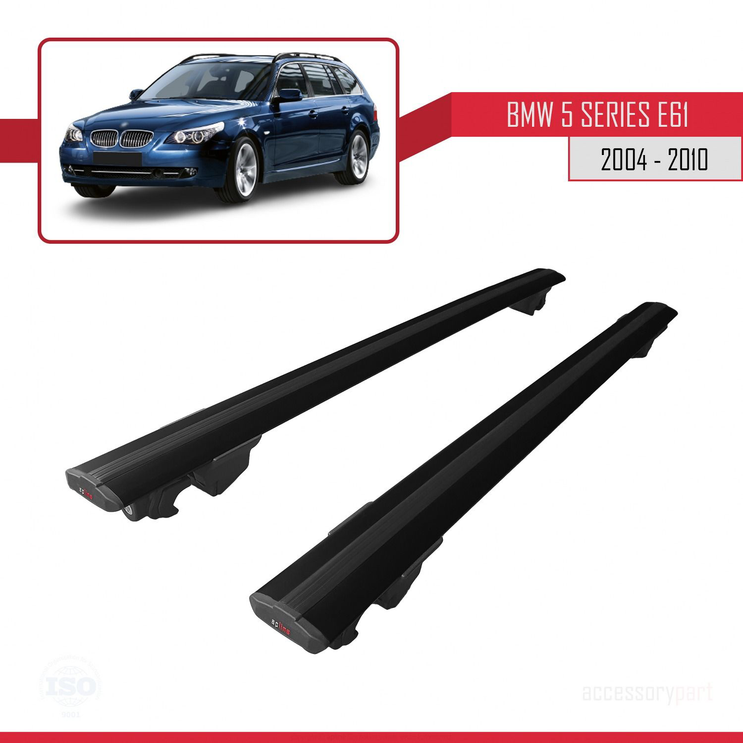 BMW 5 Serisi (E61) 2004-2010 Arası ile uyumlu HOOK Model Anahtar 