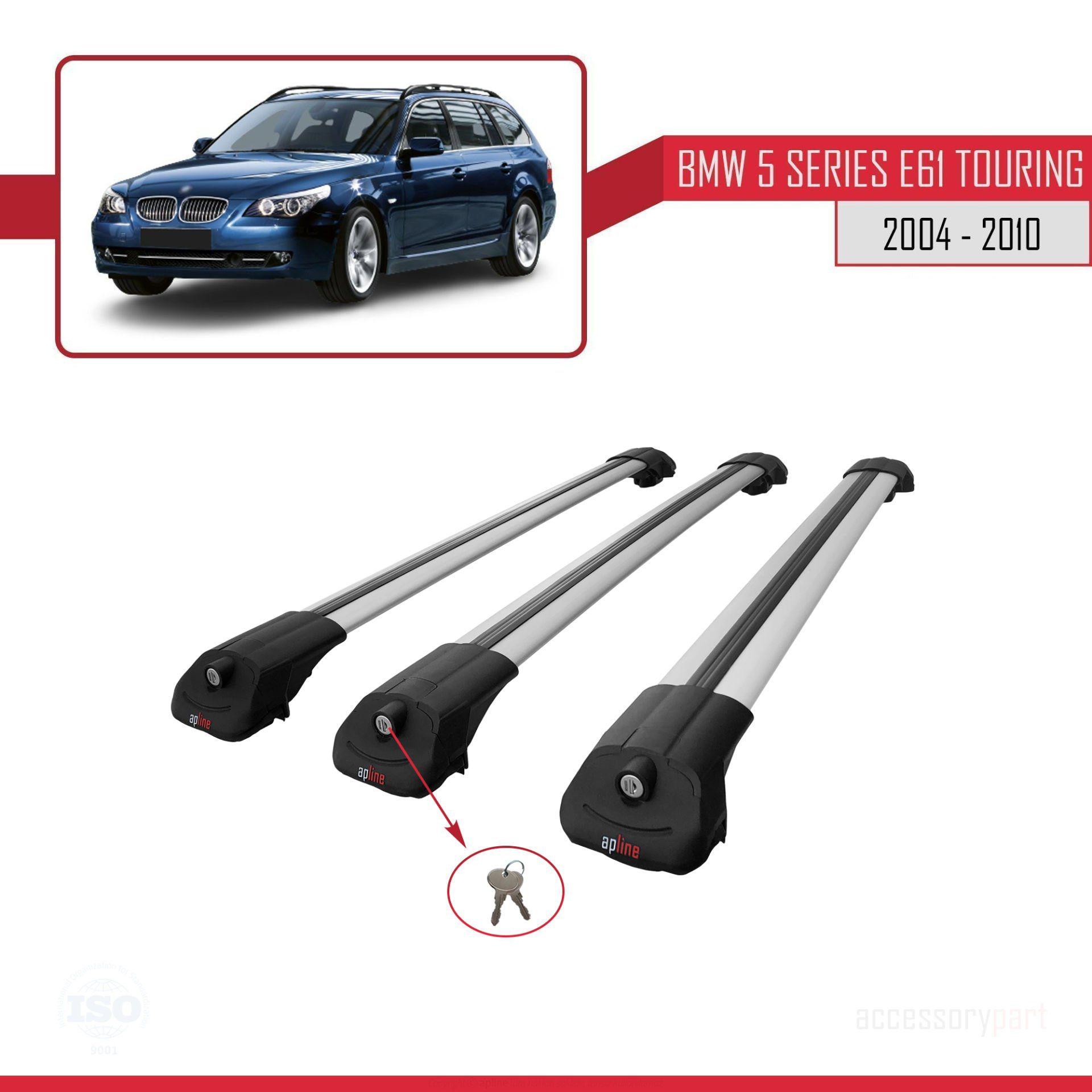 BMW 5 Serisi (E61) TOURING 2004-2010 Arası ile uyumlu ACE-1 Ara A