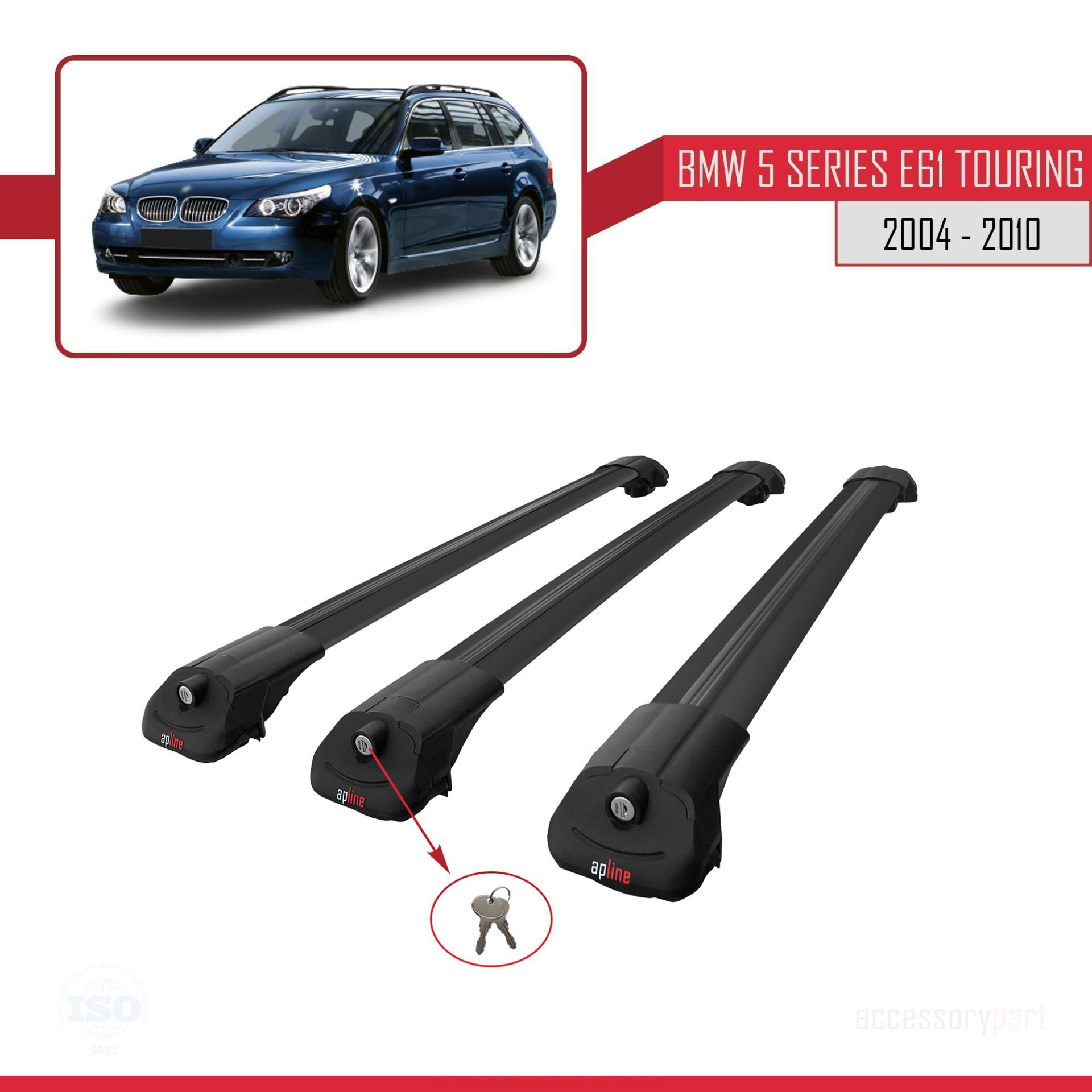 BMW 5 Serisi (E61) TOURING 2004-2010 Arası ile uyumlu ACE-1 Ara A