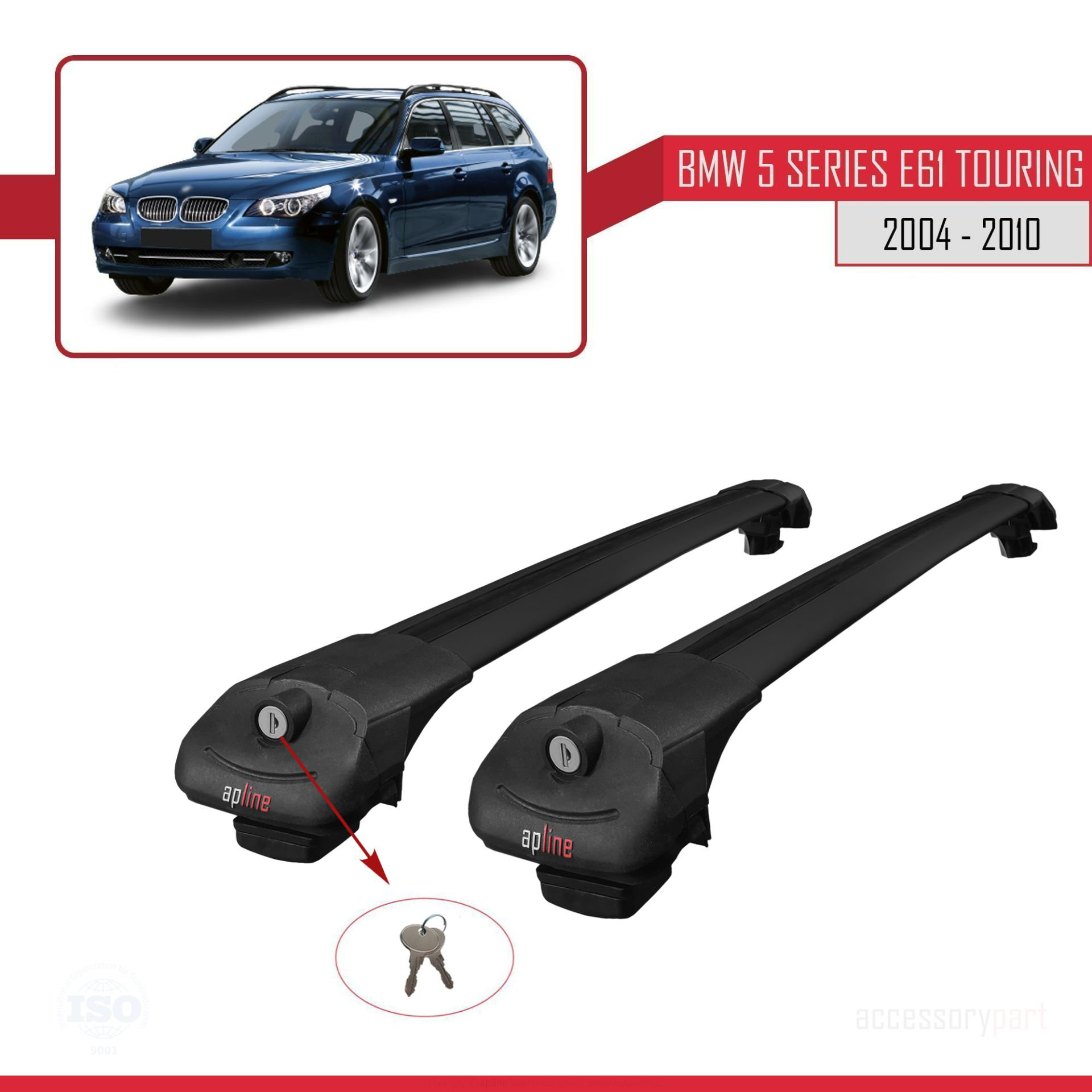 BMW 5 Serisi (E61) TOURING 2004-2010 Arası ile uyumlu ACE-1 Ara A