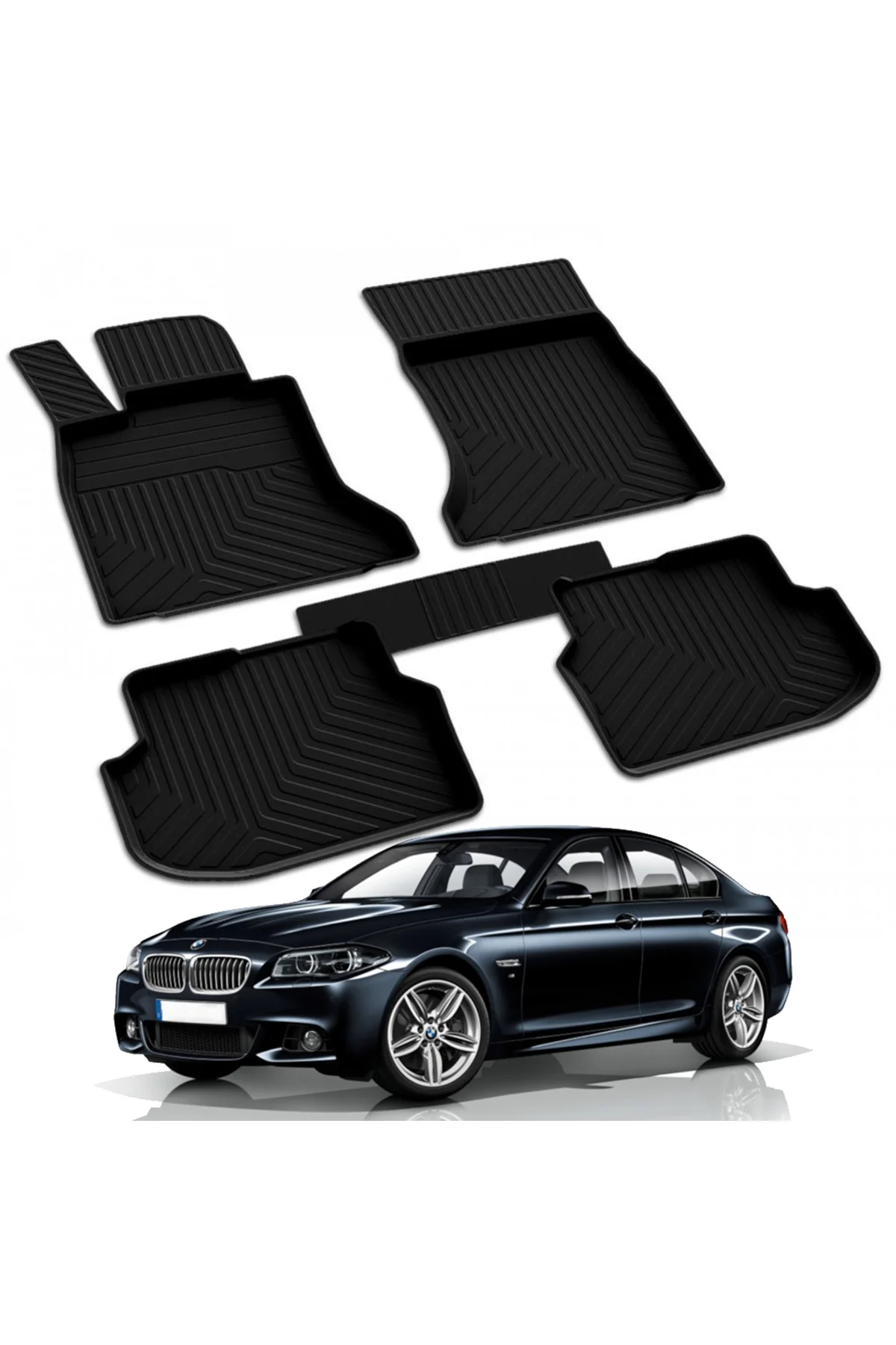 BMW 5 SERİSİ F10 2010-2013 Model Yılları İçin Uyumlu Yeo 4D Paspas Takımı Fiyatı, Yorumları ve Özellikleri