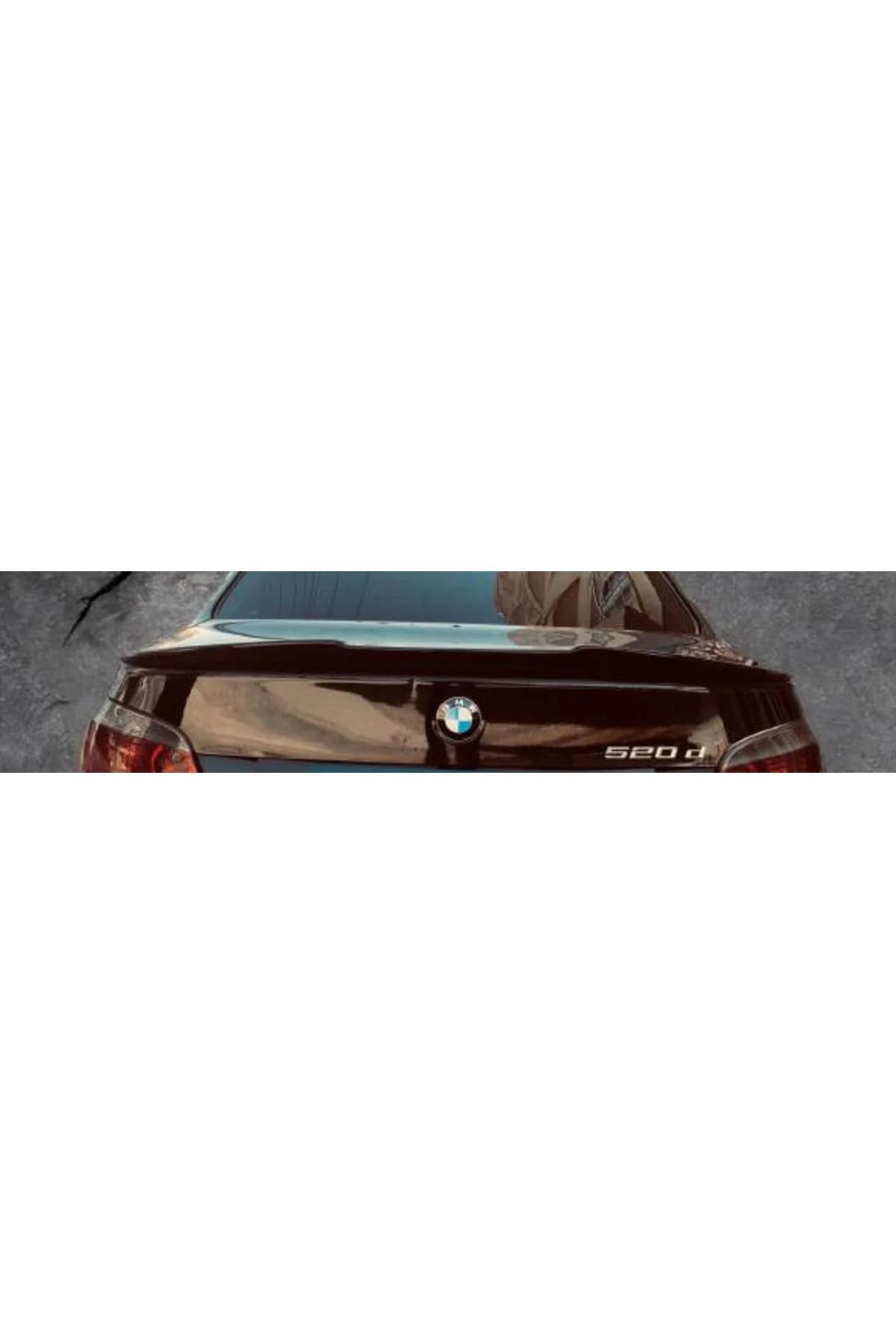 BMW 520 E60 ASTARLI YARASA ANATOMİK SPOİLER BMW 520 E60 ASTARLI YARASA ANATOMİK SPOİLER