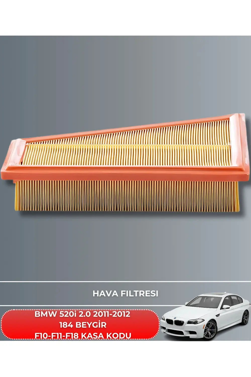 BMW 520i 2.0 2011-2012 184 BEYGİR FİLTRE - YAĞ BAKIM SETİ