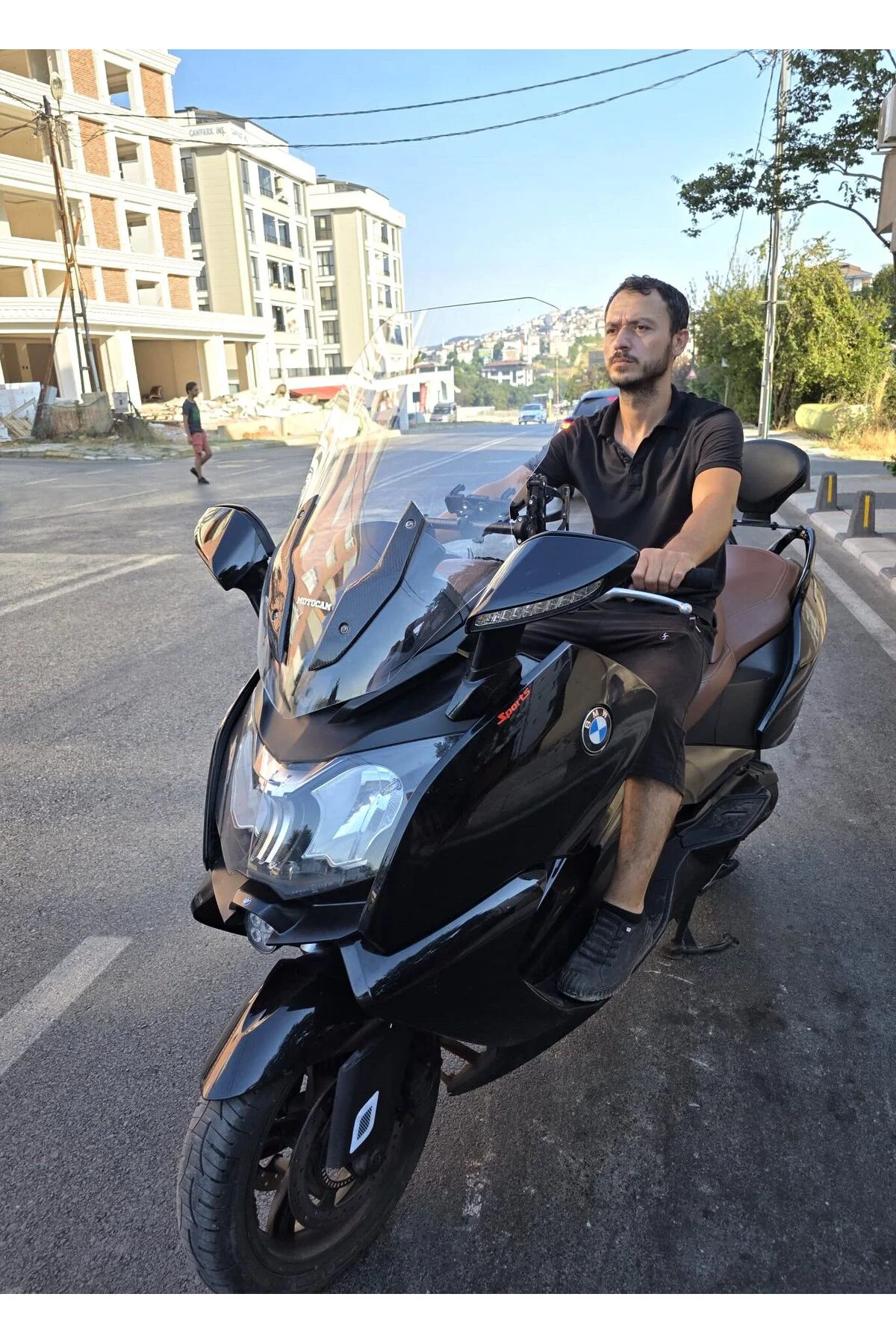 Bmw C 650 GT Ön Cam 2011-2018 Model 75cm Şeffaf Renkli 4mm