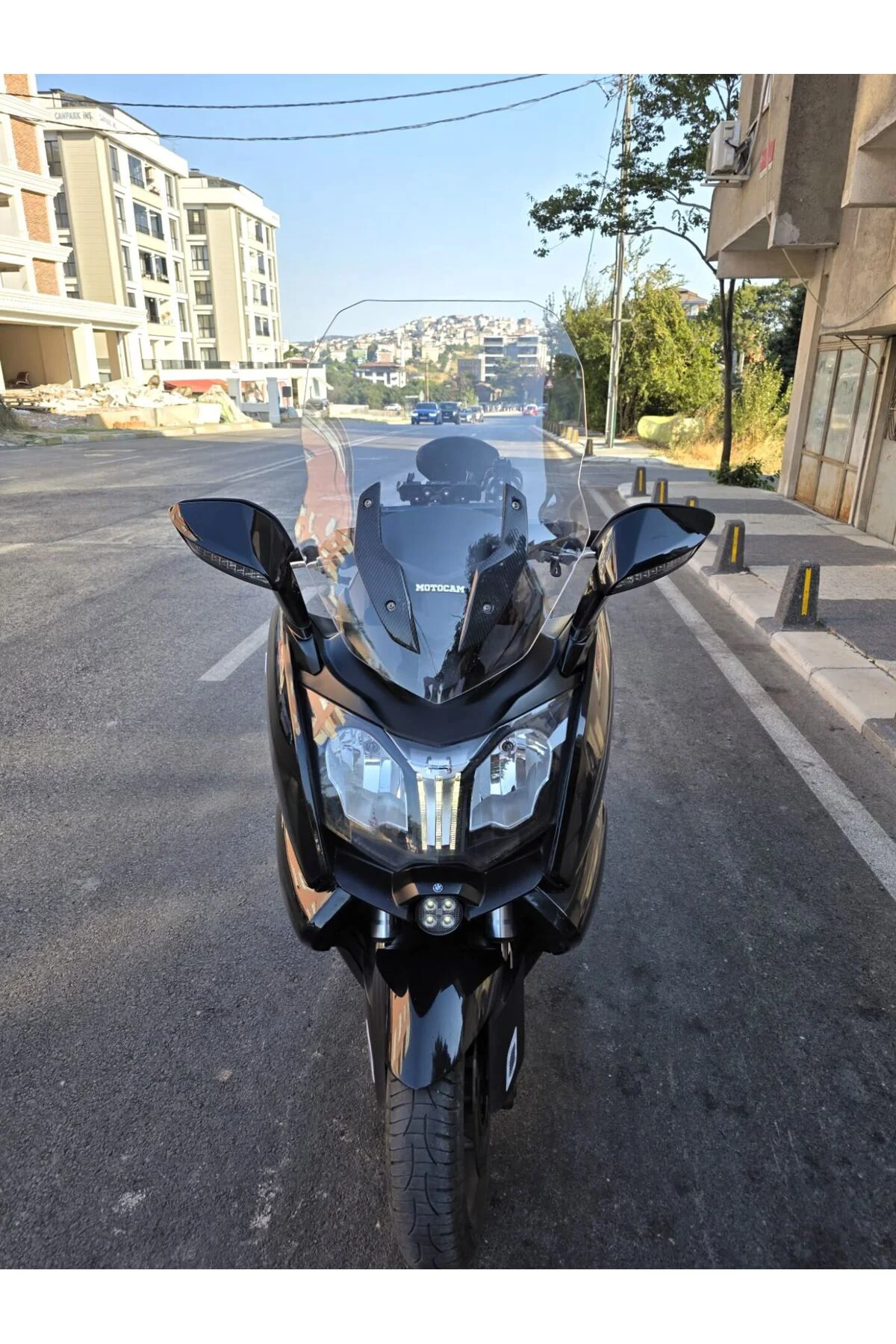 Bmw C 650 GT Ön Cam 2011-2018 Model 75cm Şeffaf Renkli 4mm