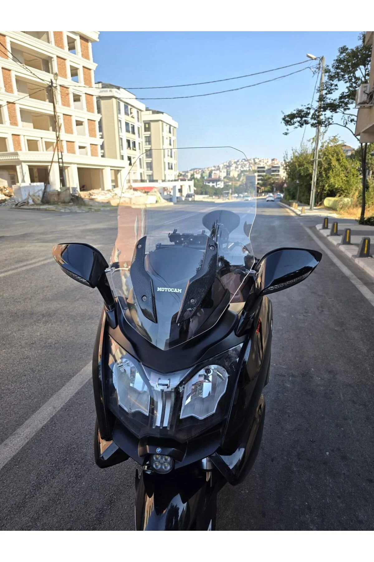 Bmw C 650 GT Ön Cam 2011-2018 Model 75cm Şeffaf Renkli 4mm