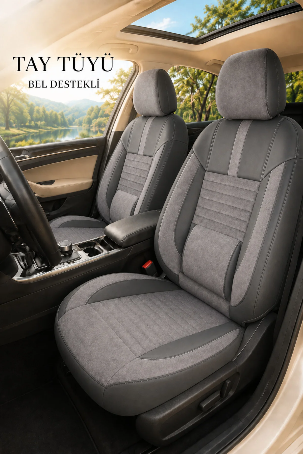 BMW E30-90 1989-1994 Uyumlu Apex Serisi Tay Tüyü Oto Koltuk Kılıfı Füme BMW E30-90 1989-1994 Uyumlu Apex Serisi Tay Tüyü Oto Koltuk Kılıfı Füme