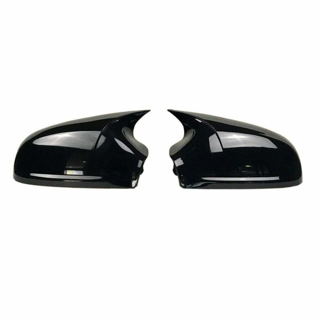 Bmw E87 Uyumlu Batman Yarasa Ayna Kapağı Piano Black ABS / 2004-2