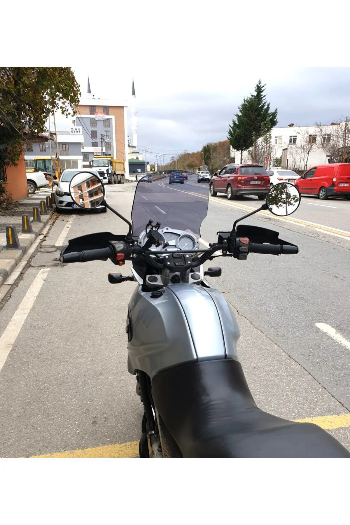 Bmw F 650 GS Ön Cam 2004-2007 Model 45cm Füme Renkli 4mm