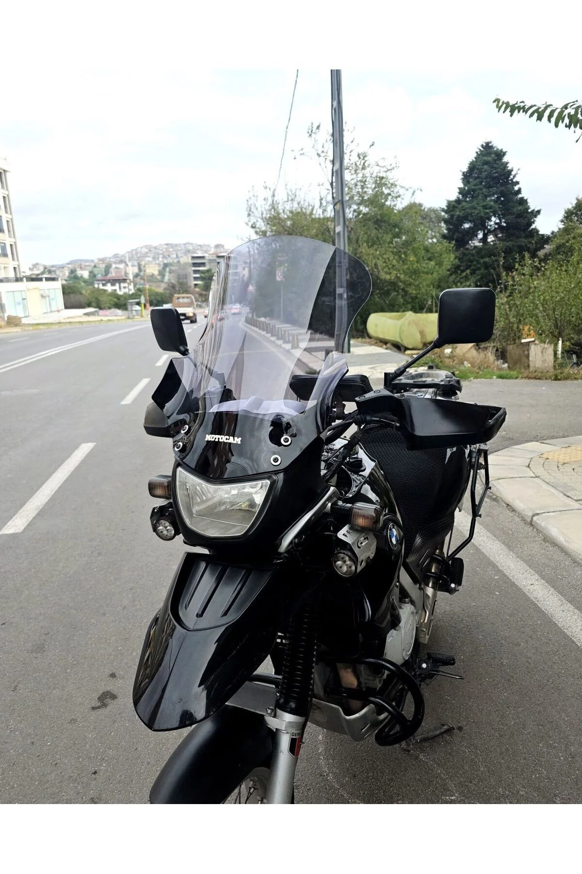 Bmw F 650 GS Ön Cam 2004-2007 Model 50cm Füme Renkli 4mm