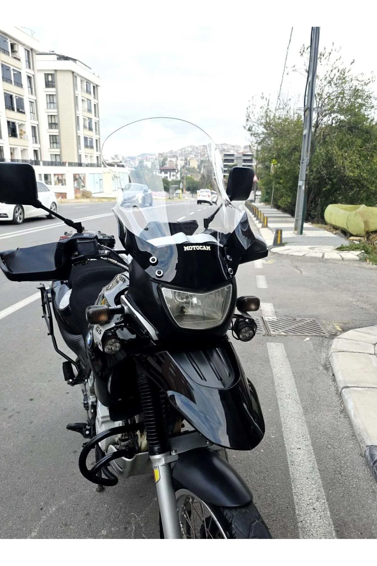 Bmw F 650 GS Ön Cam 2004-2007 Model 50cm Şeffaf Renkli 4mm